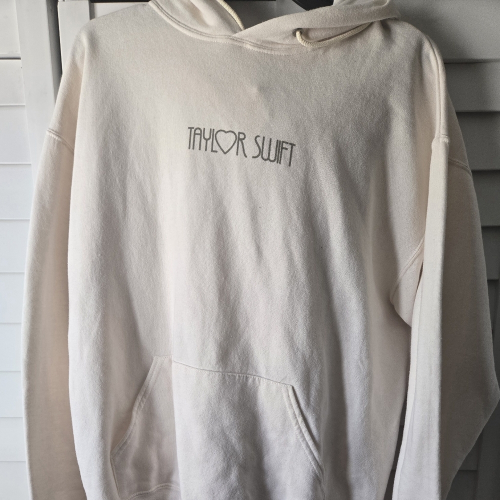 Taylor Swift Eras Tour Cream Hoodie